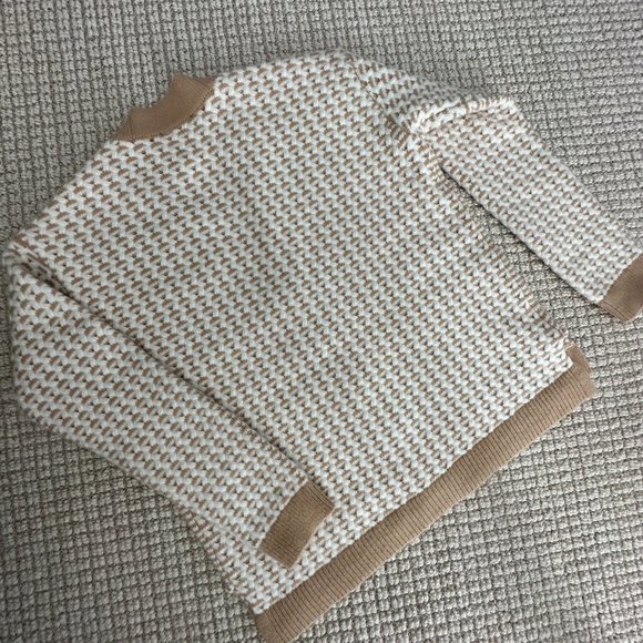 Ann Taylor Textured V-Neck Cardigan - Picture 8 of 8